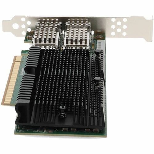 AddOn 100Gbs Dual Open QSFP28 Port PCIe 4.0 x16 Network Interface Card w/PXE