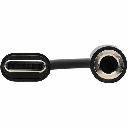Adaptador USB-C a conector para auriculares de 3,5 mm de Tripp Lite by Eaton - Miniconector para teléfono/auricular de 7,9" (201,17 mm)