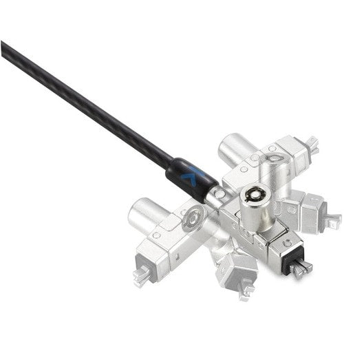 Candado con llave Kensington Slim N17 2.0 para portátil con cuña