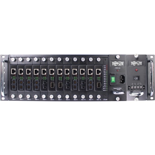 Chasis convertidor de medios Tripp Lite by Eaton N785-CH12