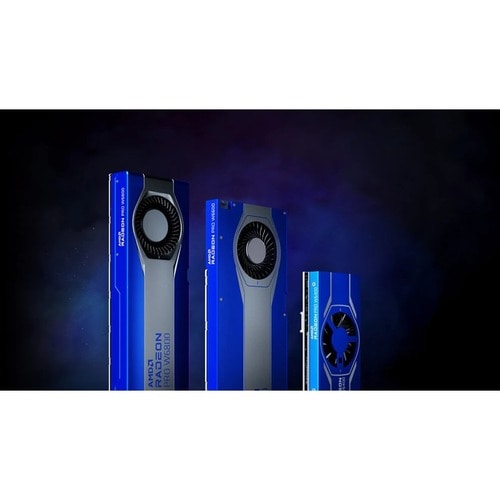 AMD Radeon Pro W6400 Graphic Card - 4 GB GDDR6 - Half-height - 7680 x