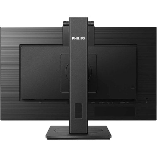 Philips 242B1H 24\" Class Webcam Full HD LCD Monitor - 16:9 - Textured Black