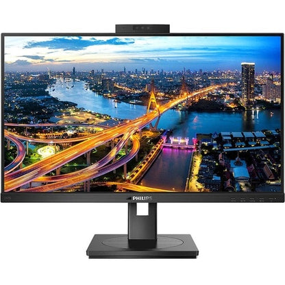 Philips 242B1H 24\" Class Webcam Full HD LCD Monitor - 16:9 - Textured Black