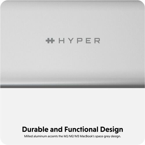 Adaptador HDMI Hyper Dual 4K para MacBook M1/M2 (para portátiles y PC de escritorio) - USB tipo C