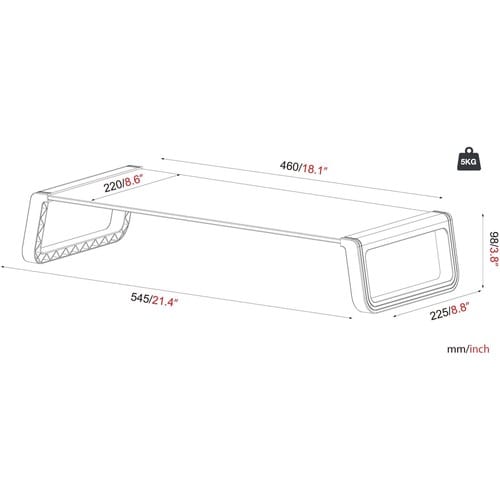 Support de moniteur de bureau Amer Mounts