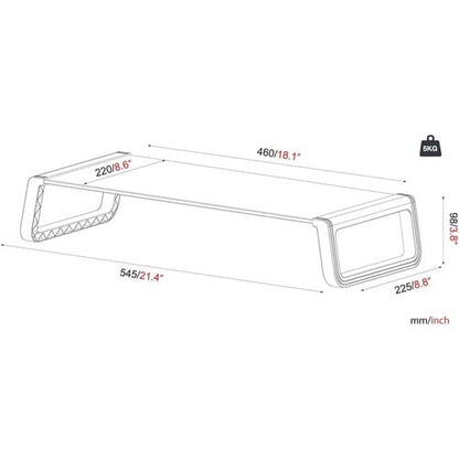 Support de moniteur de bureau Amer Mounts