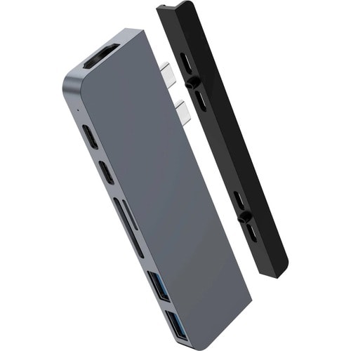 Concentrador USB-C 7 en 2 Hyperdrive Duo para MacBook Pro/Air