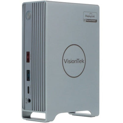 Station d'accueil VisionTek VT7100 triple écran 4K USB-C avec puissance de 100 W