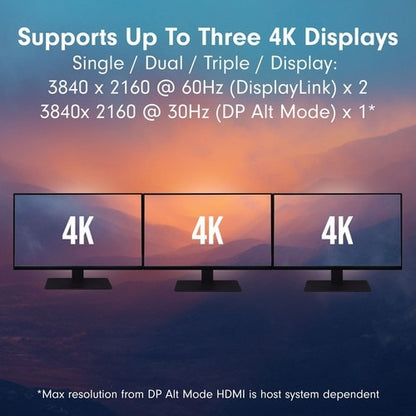 VisionTek VT7100 Triple Pantalla 4K USB