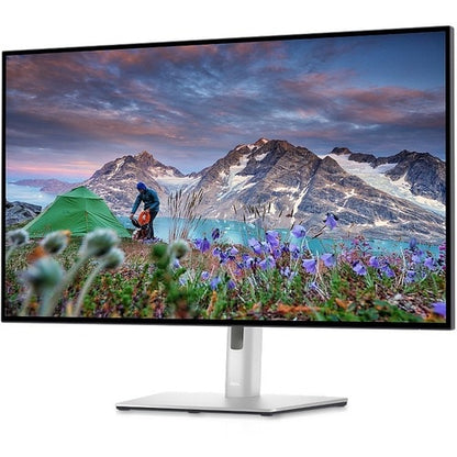 Monitor LCD Dell UltraSharp U2723QE de 27", 4K UHD, relación de aspecto 16:9, negro y plateado