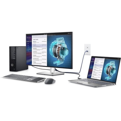Monitor LCD Dell UltraSharp U2723QE de 27", 4K UHD, relación de aspecto 16:9, negro y plateado
