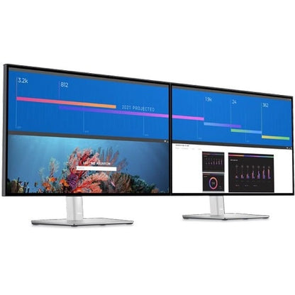 Monitor LCD Dell UltraSharp U2723QE de 27", 4K UHD, relación de aspecto 16:9, negro y plateado