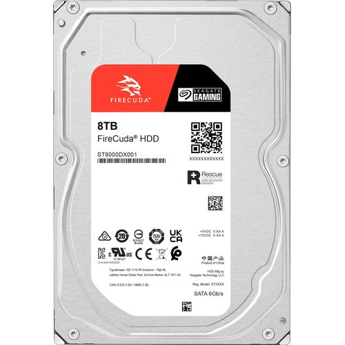 Disque dur SATA FIRECUDA MULTI 20 8 To 7200 tr/min 256 Mo 3,5