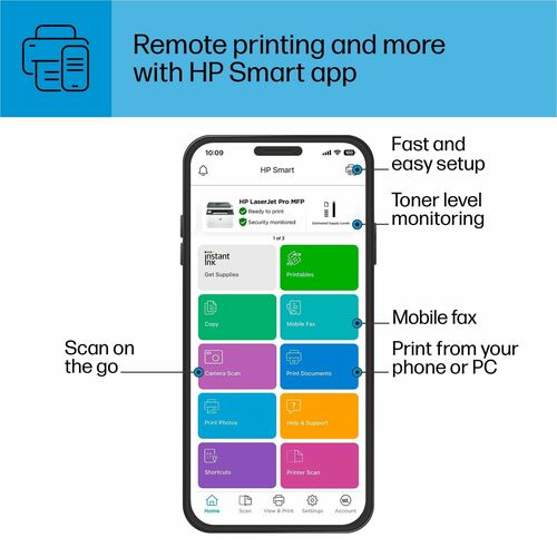 LASERJET PRO MFP 3101 FDW MONO LASER WL 1200X1200 512MB 35PPM