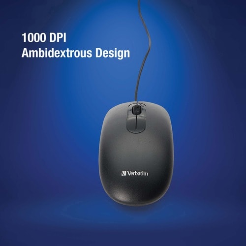 Ensemble clavier et souris filaires Verbatim USB Type-A
