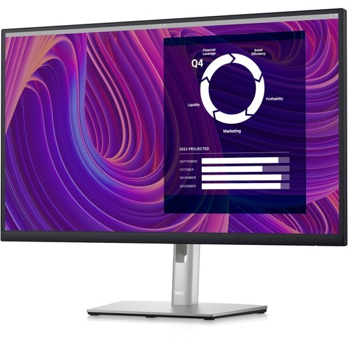 Monitor LCD Dell P2723D de 27" QHD - 16:9 - Negro, Plateado