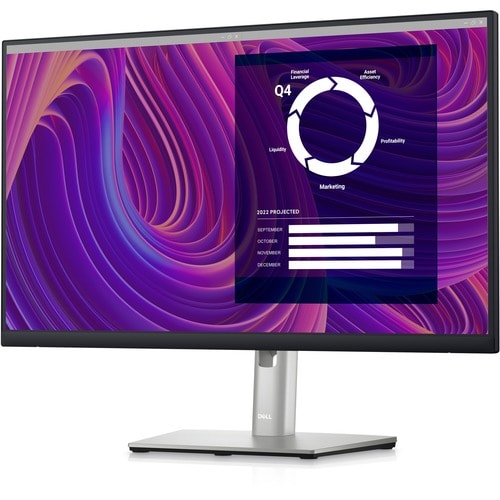 Monitor LCD Dell P2423D de 24" QHD - 16:9 - Negro, Plateado