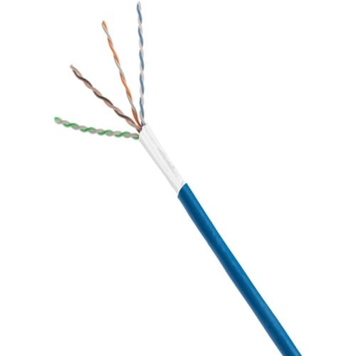 Panduit PanNet TX6A Copper Cable, Cat 6A, 23 AWG, UTP, White  - MOQ (minimum ord
