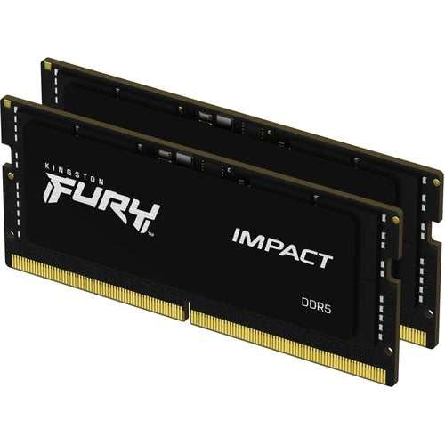 Kingston FURY Impact 64GB (2 x 32GB) DDR5 SDRAM Memory Kit - For Gamin