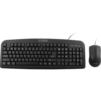 COMBINACIÓN DE RATÓN Y TECLADO USB-A CON CABLE