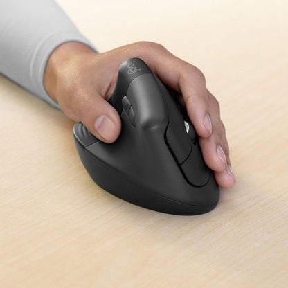 Logitech Lift Ergo Mouse - Optical - Wireless
