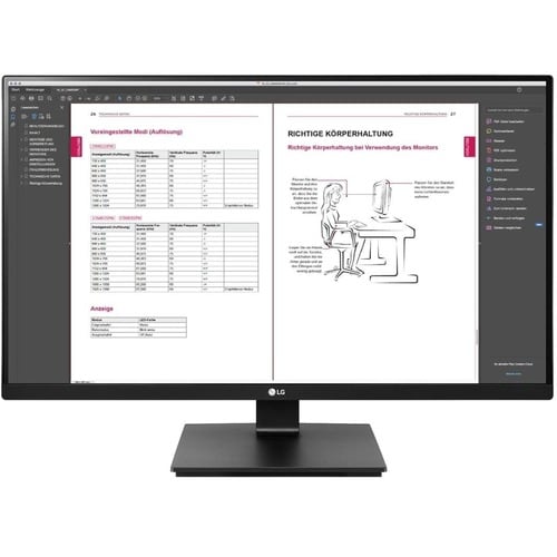LG 27BN65Q-B 27\" Class WQHD LCD Monitor - 16:9