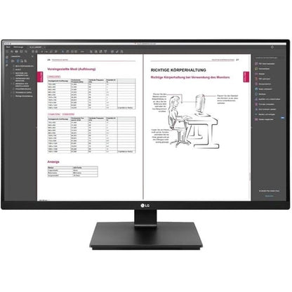 LG 27BN65Q-B 27\" Class WQHD LCD Monitor - 16:9