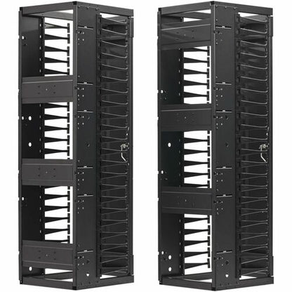 Organiseur de câbles Tripp Lite by Eaton SRCABLEVRT12HD - Passe-câbles - Noir