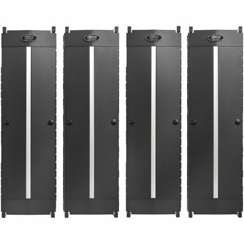 Organizador de cables SRCABLEVRT12HD2 de Tripp Lite by Eaton - Conducto para dedos - Negro