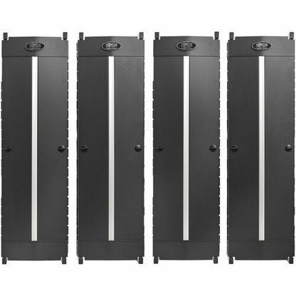 Organizador de cables SRCABLEVRT12HD2 de Tripp Lite by Eaton - Conducto para dedos - Negro