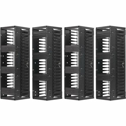 Organizador de cables SRCABLEVRT12HD2 de Tripp Lite by Eaton - Conducto para dedos - Negro