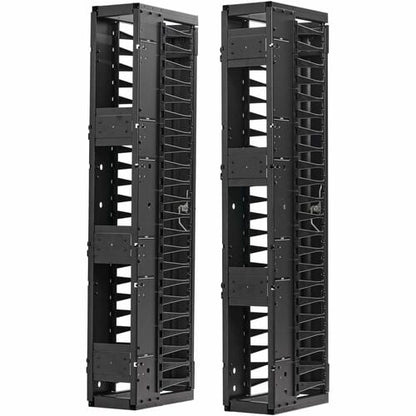 Tripp Lite by Eaton SRCABLEVRT6HD Cable Organizer - Finger Duct - Black