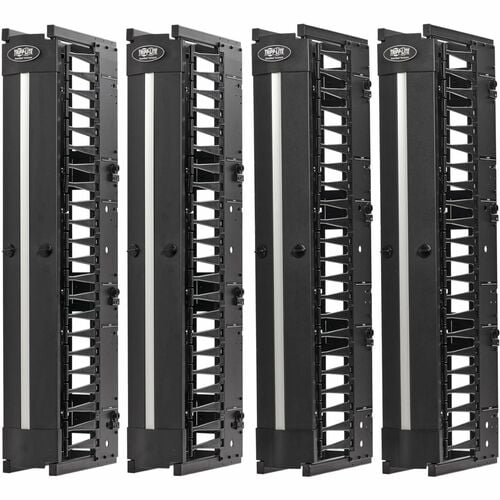 Organiseur de câbles Tripp Lite by Eaton SRCABLEVRT6HD2 - Passe-câbles - Noir