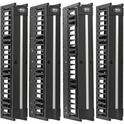 Organiseur de câbles Tripp Lite by Eaton SRCABLEVRT6HD2 - Passe-câbles - Noir
