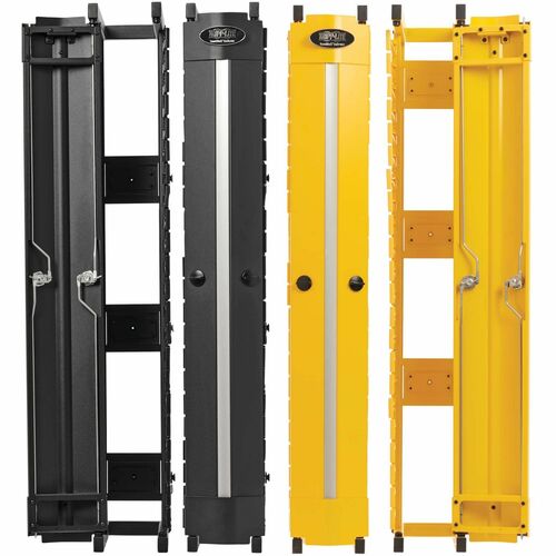 Organizador de cables SRCABLEVRT6HD2F de Tripp Lite by Eaton - Conducto para dedos - Negro, amarillo