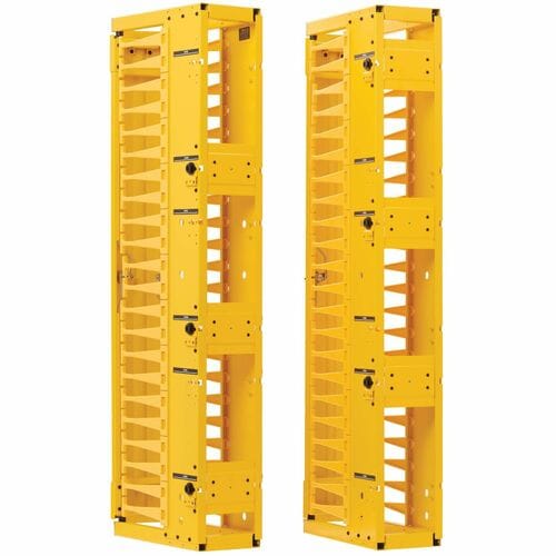 Tripp Lite by Eaton SRCABLEVRT6HDFC Cable Organizer - Finger Duct - Yellow