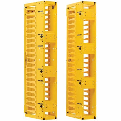Tripp Lite by Eaton SRCABLEVRT6HDFC Cable Organizer - Finger Duct - Yellow