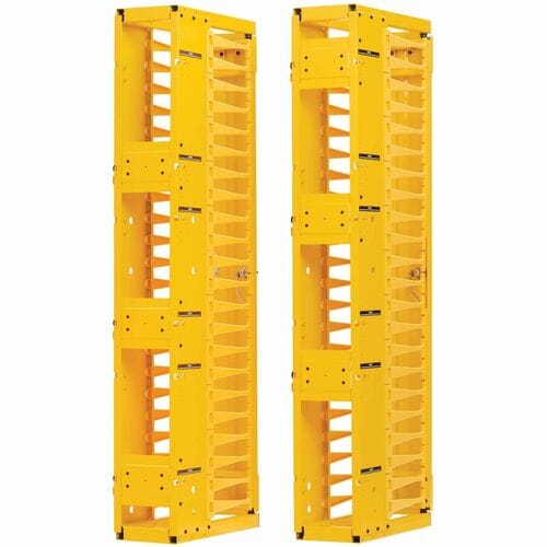 Tripp Lite by Eaton SRCABLEVRT6HDFC Cable Organizer - Finger Duct - Yellow