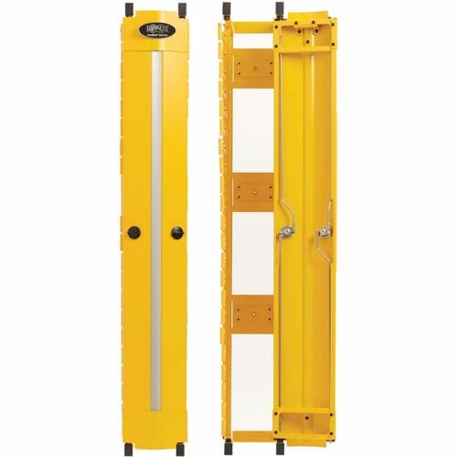 Tripp Lite by Eaton SRCABLEVRT6HDFC Cable Organizer - Finger Duct - Yellow