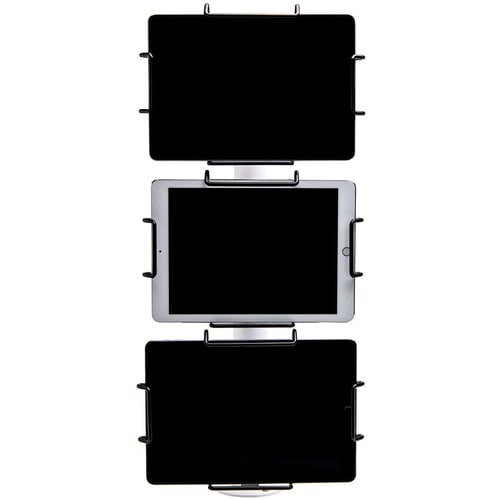 Soporte de poste Star Micronics para tableta - Blanco - Compatible con 3 pantallas - Pantalla de 22"