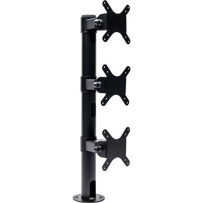 Star Micronics mUNITE TRI MOUNT BLK Mounting Pole for Tablet - Black - 3 Display