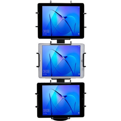 Star Micronics mUNITE TRI MOUNT BLK Mounting Pole for Tablet - Black - 3 Display