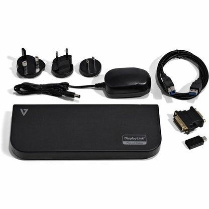 V7 UDDS2USB Dual DisplayLink Docking Station