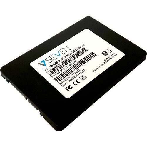 SSD V7 2,5 pouces 120 Go, lot de 7 mm, 3D TLC SATA