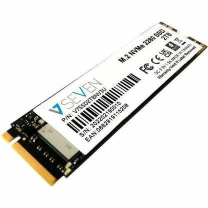 Disque SSD V7 NVME GEN3X4 M.2 NVME 3D TLC de 2 To