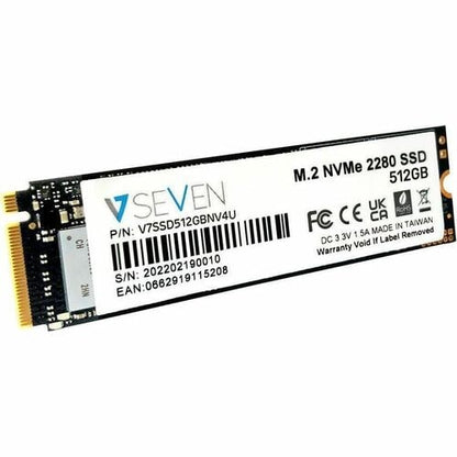 SSD M.2 NVME 3D TLC V7 NVME GEN4X4 512 Go