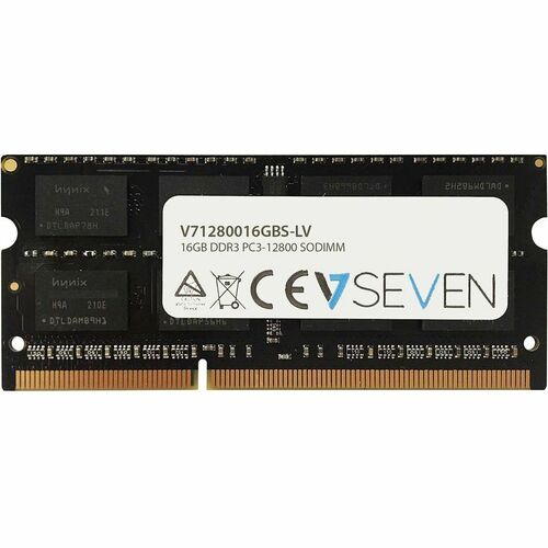 Mémoire DDR3 16 Go PC3-12800 204 broches 1,35 V CL11 1600 MHz SODIMM 1024 x 8