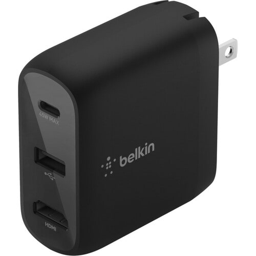 Belkin CONNECT 46.5W Power Hub - 46.50 W - Black