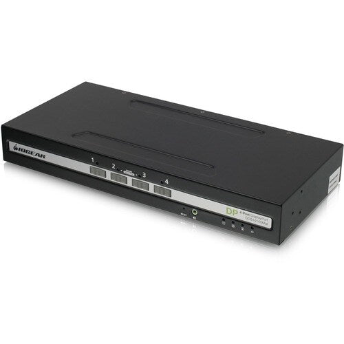 KIT DE CONMUTADOR KVM HDMI UNIV SEC DE 4 PUERTOS CON PUERTO DE PANTALLA DE VISTA ÚNICA
