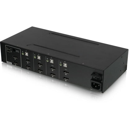 KIT DE COMMUTATION KVM UNIV SEC À 4 PORTS DOUBLE AFFICHAGE/HDMI